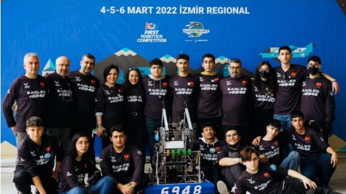 Okulumuz Robot Takımı 6948 EAGELES, Türkiye'deki 5 Takım Arasına Girdi.