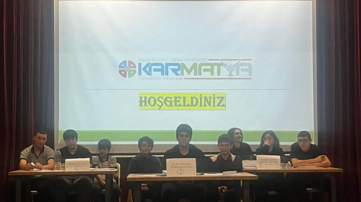 KARMATYA 2025 Meslek Liseleri Matematik bilgi yarışmasına katıldık.