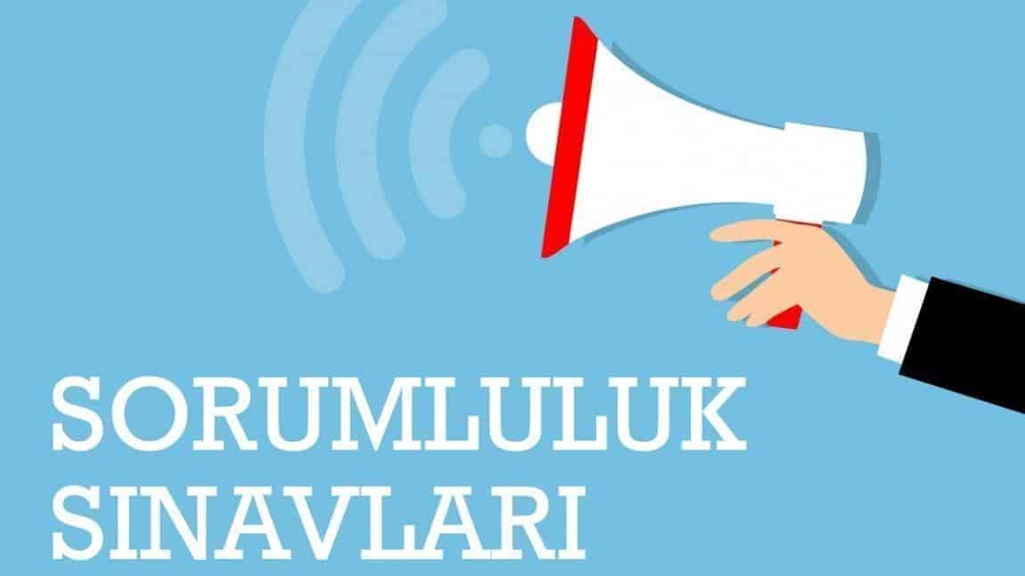 GÜNCELLENMİŞ  2024-2025 Öğretim Yılı  Haziran ayı ATP-AMP-MESEM Programı Sorumluluk Sınavları